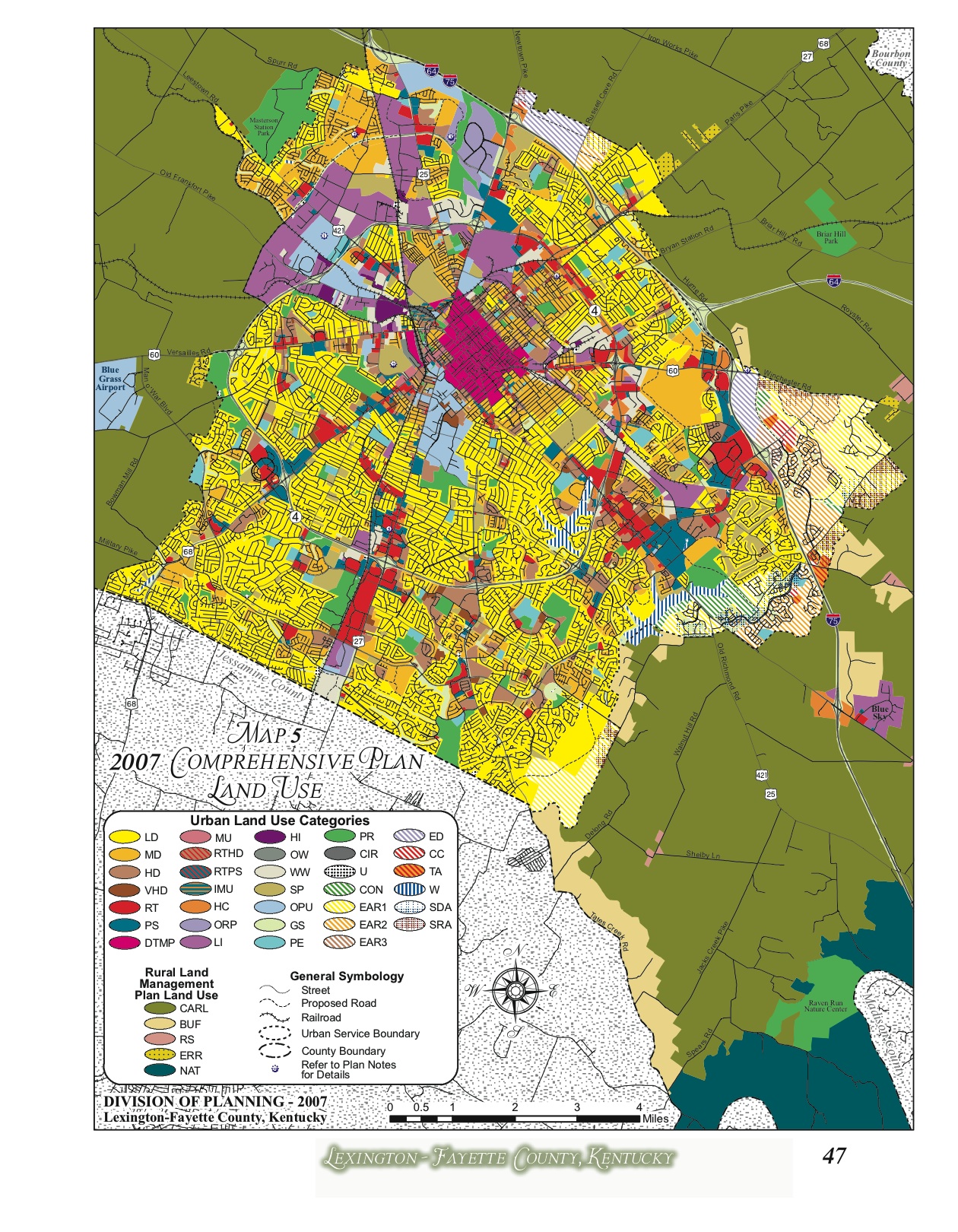 2007 Comprehensive Plan Land Use