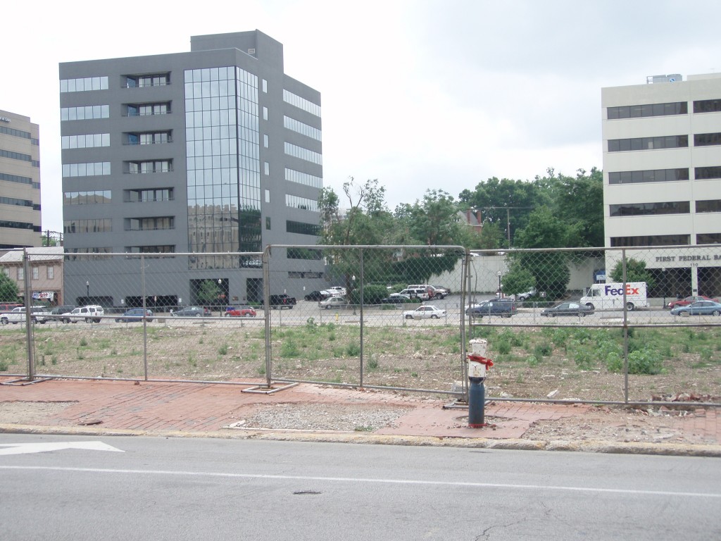 Woolworth Block After Demolition