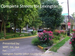 Complete Streets Presentation