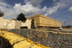 If Southland Christian Church buys the Lexington Mall property, the former Dillard's department store, center, would be renovated, the one-story portion of the mall, right, would be demolished, and a 2,800-seat auditorium would be built.? The Richmond Road site would be the church's second satellite campus. | Kentucky.com