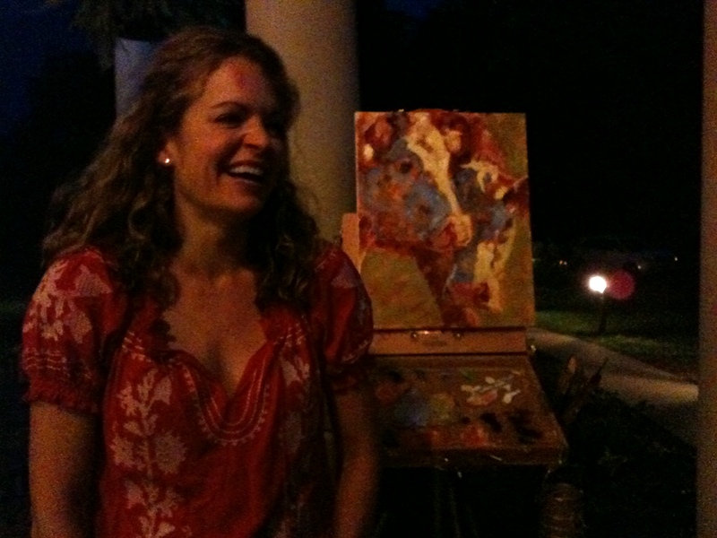 Kelley Brewer at Night